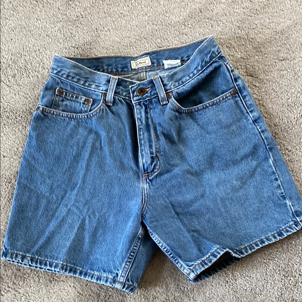 Classic Blue Denim Shorts